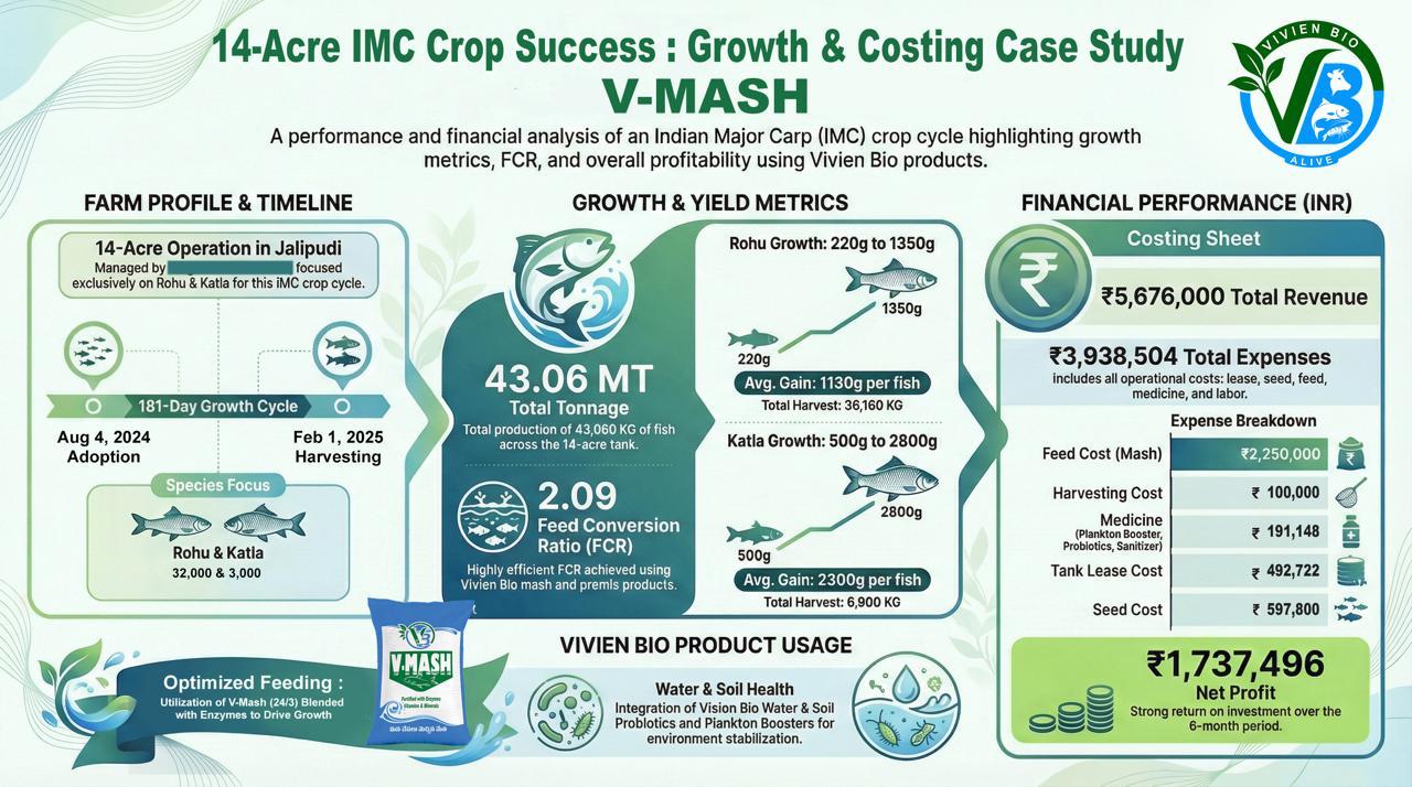 V-MASH premium mashed fish feed